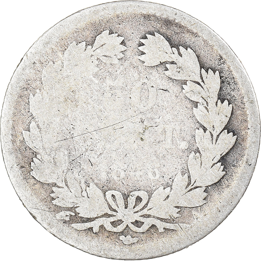 Moneda, Francia, Louis-Philippe, 50 Centimes, 1846, Paris, BC, Plata, KM:768.1
