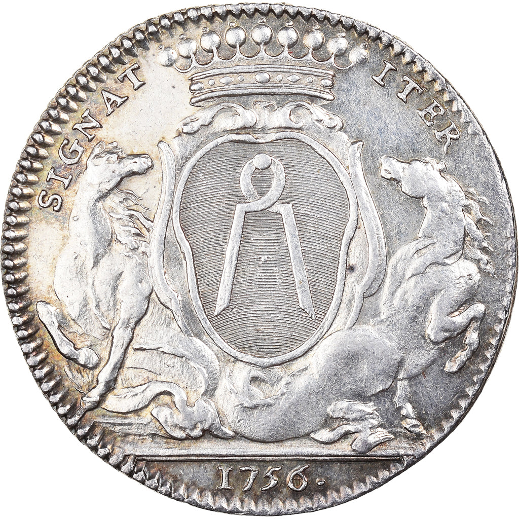 France, Jeton, Louis XV, Echevins et Maires de Nantes, J.B Gellée de Prémion