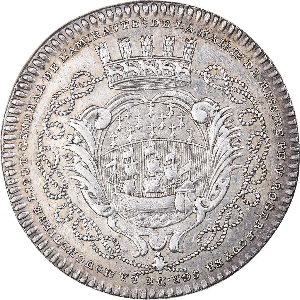 França, Token, Luís XV, Maires de Nantes, Philippe-Vincent Roger, seigneur de