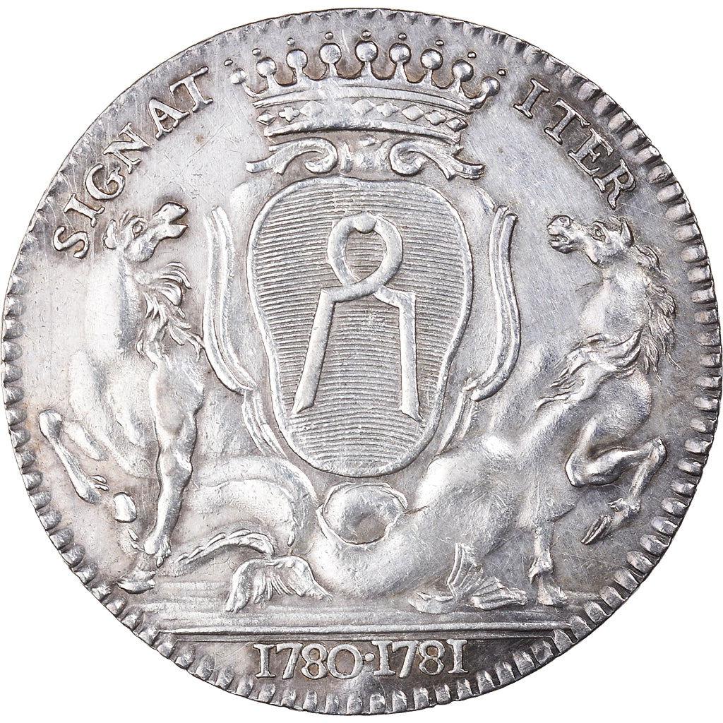 France, Token, Louis XVI, Maires de Nantes, Jean-Baptiste Gellée de Prémion