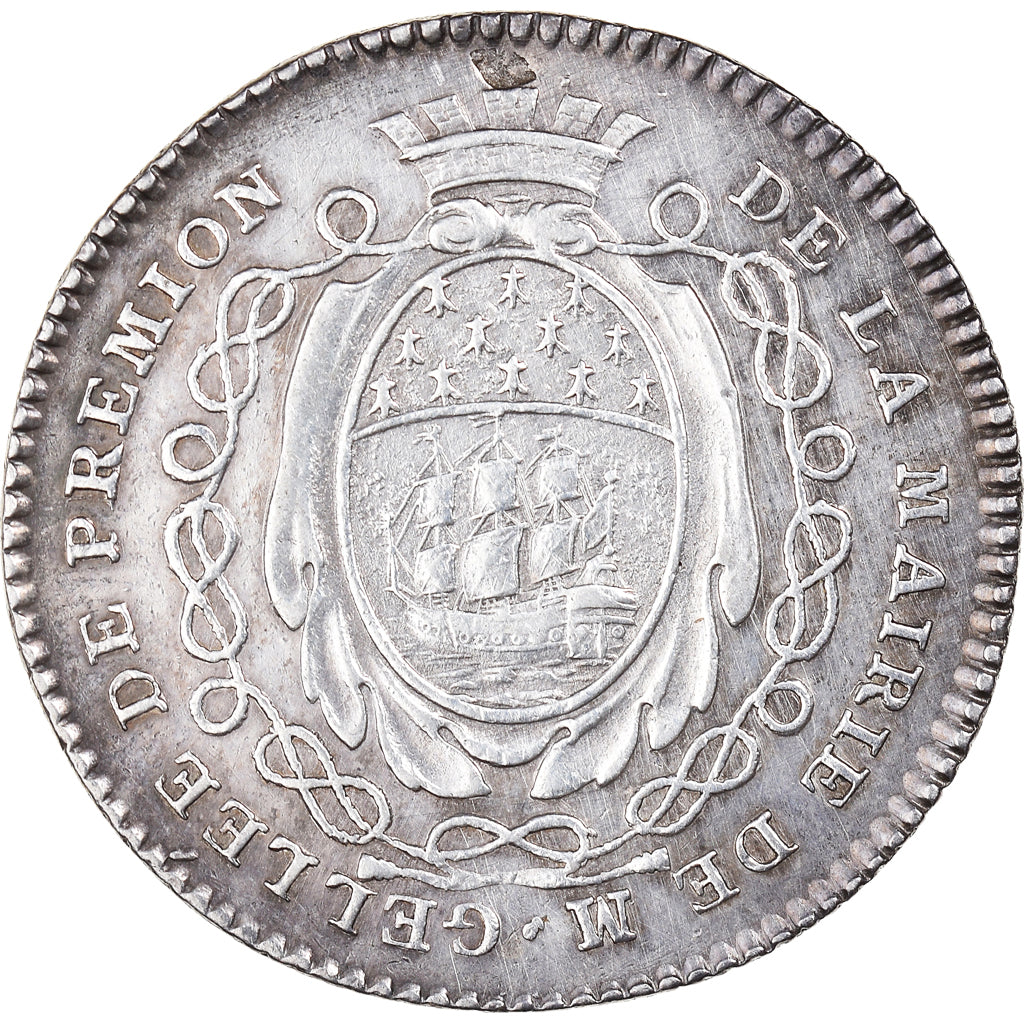 France, Token, Louis XVI, Maires de Nantes, Jean-Baptiste Gellée de Prémion