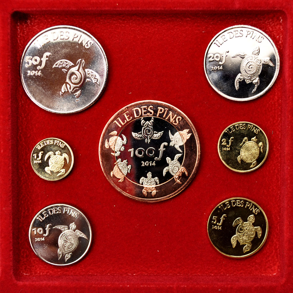 New Caledonia, Set, 2014, MS(63), 0.00