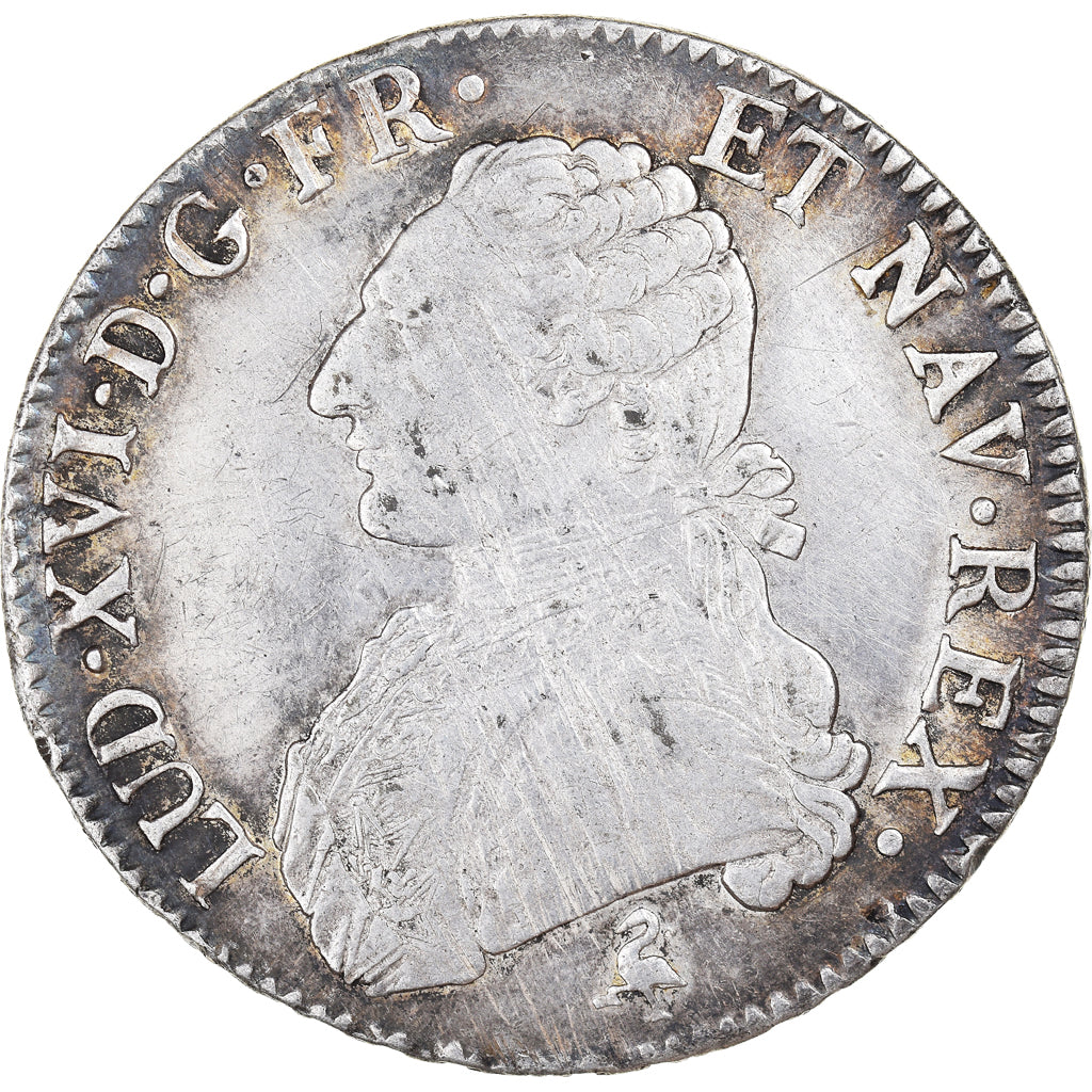 Moneda, Francia, Louis XVI, Écu aux branches d'olivier, Ecu, 1784, Paris, MBC