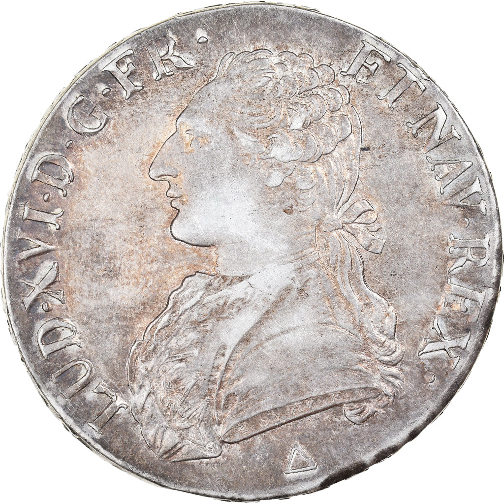 Coin, France, Louis XVI, Écu aux branches d'olivier, Ecu, 1789, Orléans