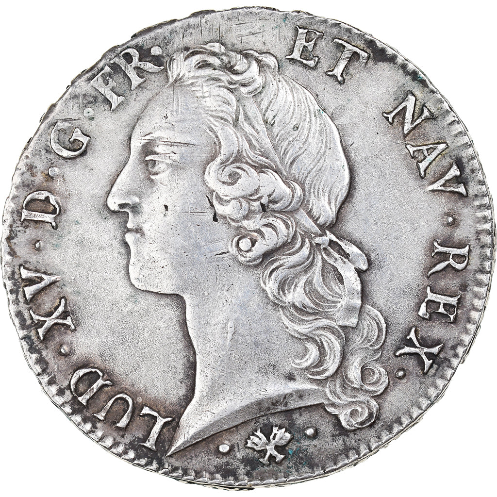 Monnaie, France, Louis XV, Écu au bandeau, Ecu, 1763/2, Bayonne, TTB+, Argent