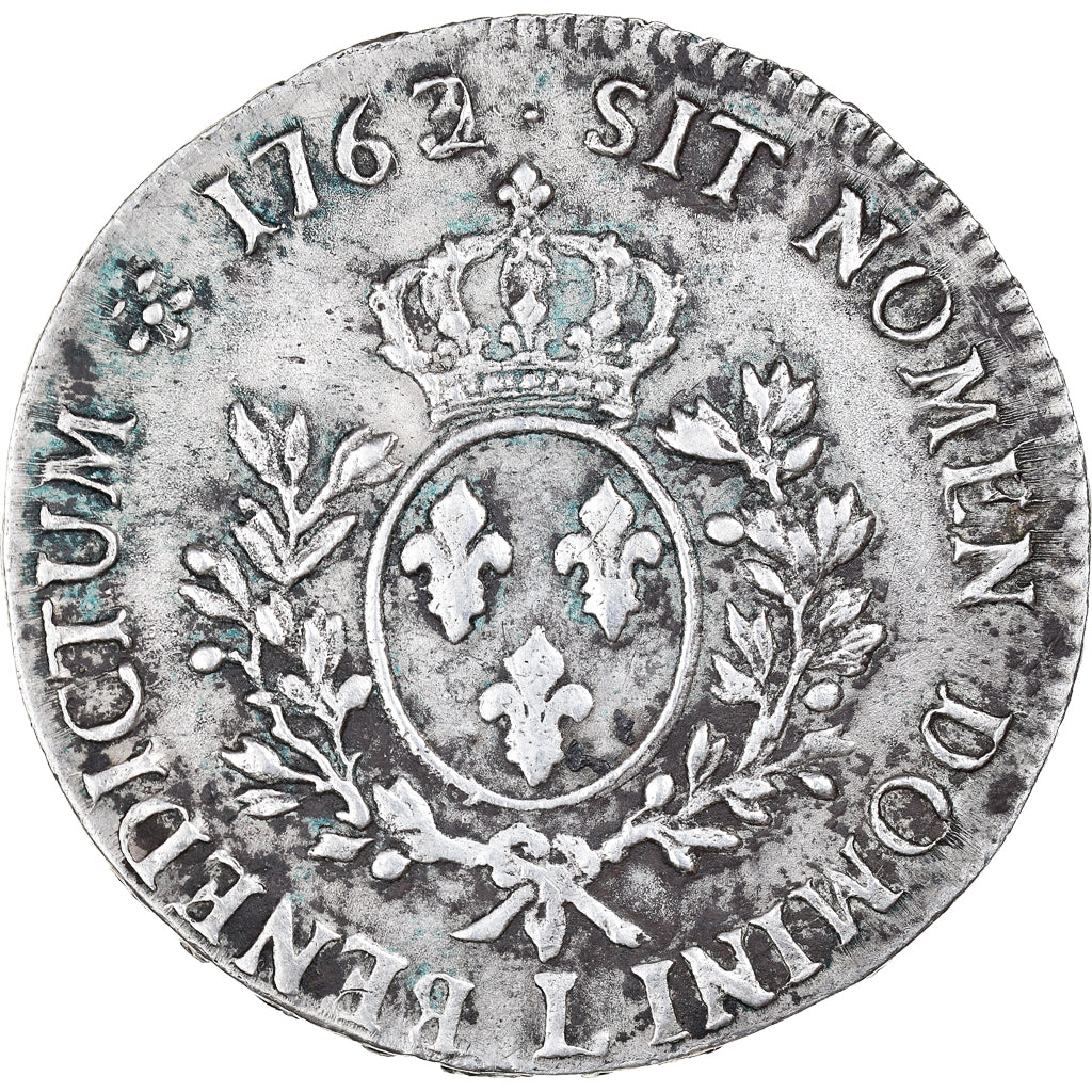Monnaie, France, Louis XV, Écu au bandeau, Ecu, 1763/2, Bayonne, TTB+, Argent