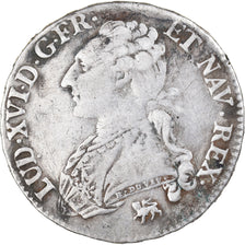 Coin, France, Louis XVI, 1/2 Ecu, 1791, Paris, Léopard, VF(30-35), Silver