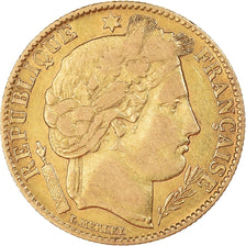 Monnaie, France, Cérès, 10 Francs, 1851, Paris, TTB, Or, Gadoury:1012, KM:770