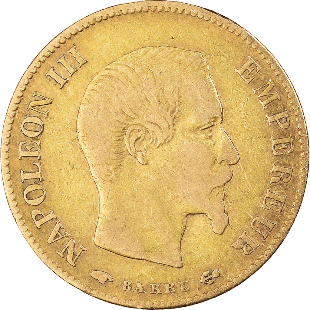 Munten, Frankrijk, Napoleon III, 10 Francs, 1859, Paris, FR+