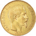 Munten, Frankrijk, Napoleon III, 50 Francs, 1857, Paris, PR, Goud, KM:785.1