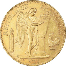 Francia, Génie, 100 Francs, 1881, Paris, BB+, Oro, KM:832, Gadoury:1137