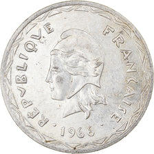 Coin, New Hebrides, 100 Francs, 1966, Paris, EF(40-45), Silver, KM:1