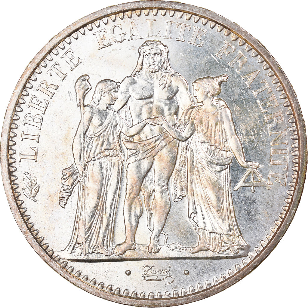 Coin, France, Hercule, 10 Francs, 1973, Paris, MS(63), Silver, KM:932