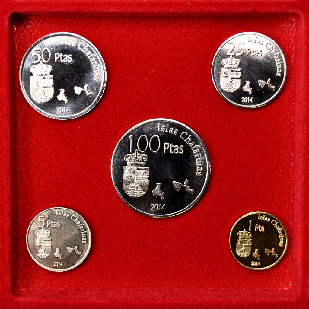 Coin, Spain, Set, 2014, MS(63)