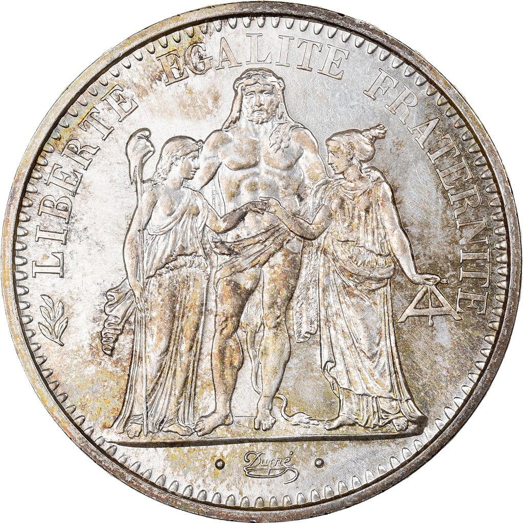 Coin, France, Hercule, 10 Francs, 1973, Paris, MS(63), Silver, KM:932