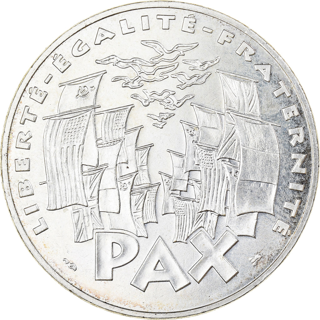 Coin, France, 8 mai 1945, 100 Francs, 1995, MS(60-62), Silver, KM:1116.1