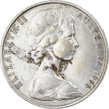 Coin, Australia, Elizabeth II, 50 Cents, 1966, AU(50-53), Silver, KM:67