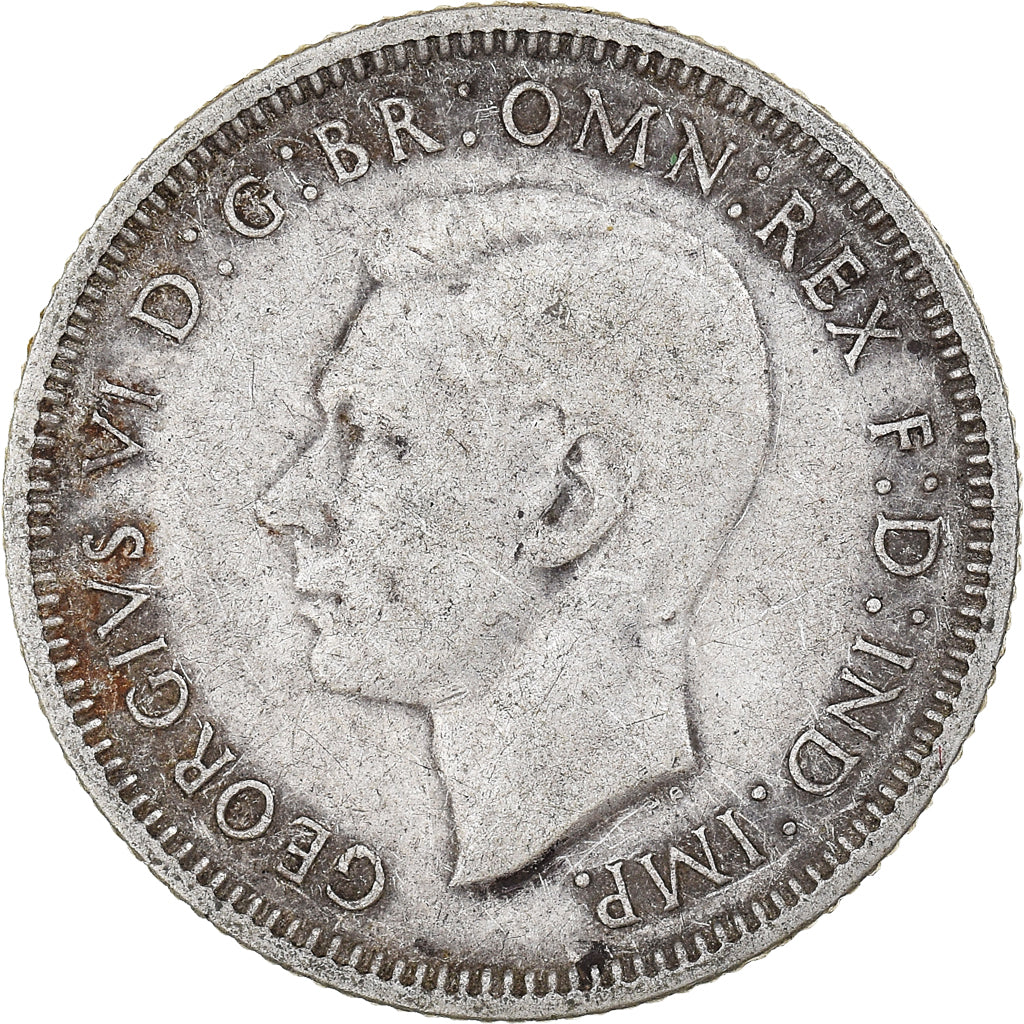 Coin, Australia, George VI, Shilling, 1943, San Francisco, VF(30-35), Silver