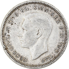 Coin, Australia, George VI, Shilling, 1943, San Francisco, EF(40-45), Silver