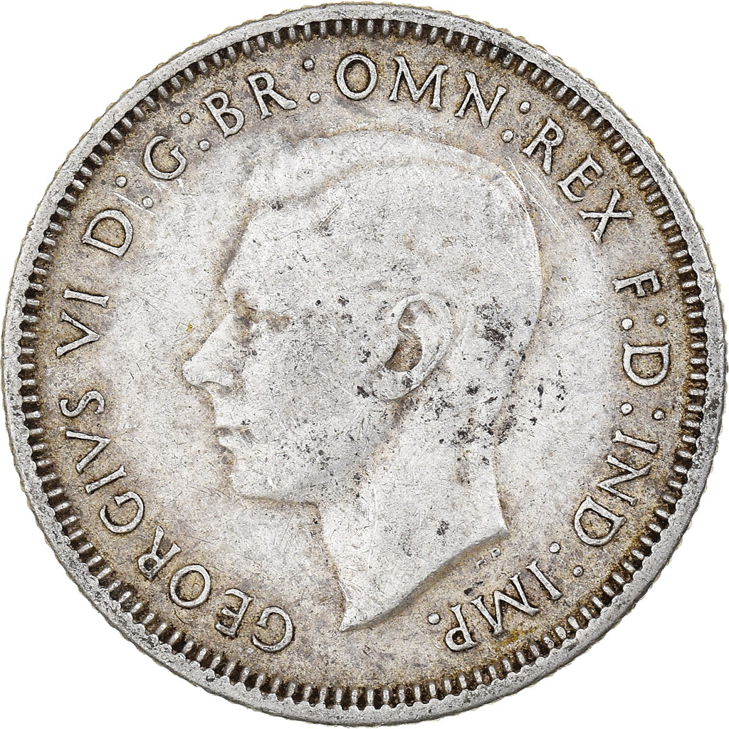 Coin, Australia, George VI, Shilling, 1943, San Francisco, EF(40-45), Silver