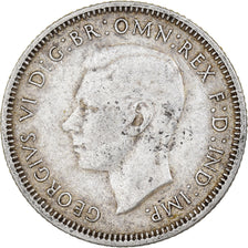 Coin, Australia, George VI, Shilling, 1943, San Francisco, EF(40-45), Silver