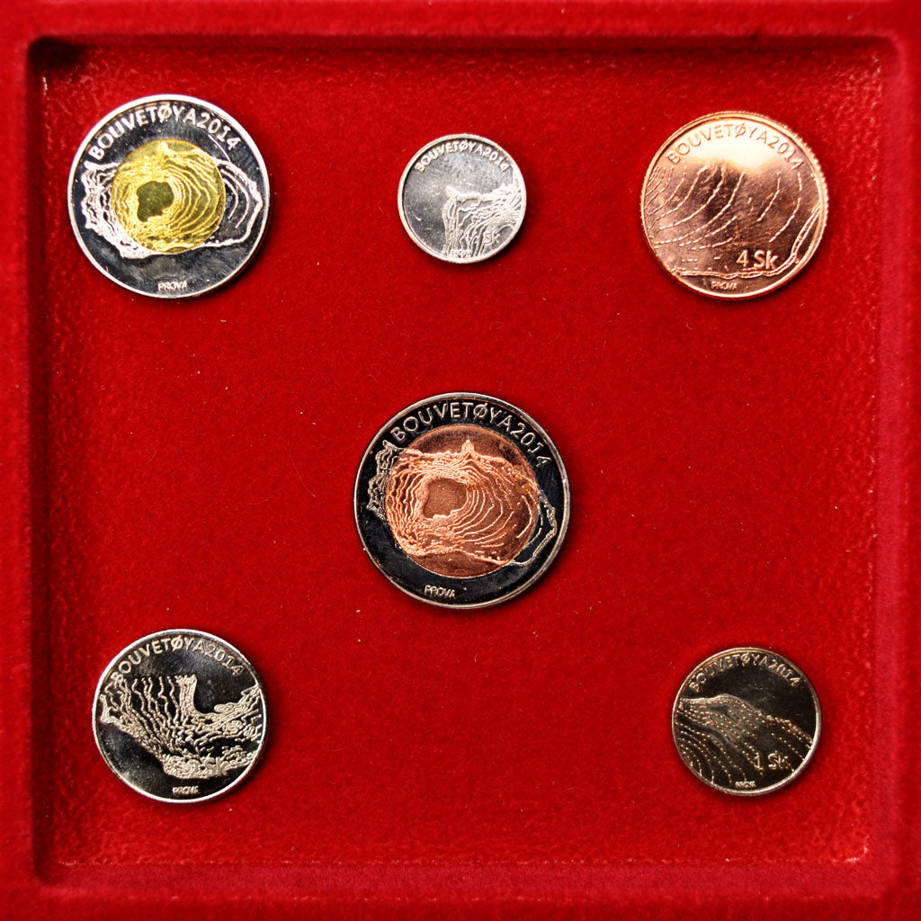 Coin, Norway, Set, 2014, MS(63)