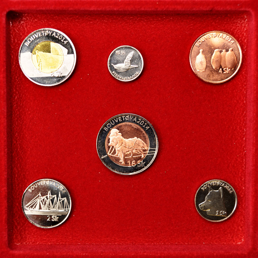 Coin, Norway, Set, 2014, MS(63)