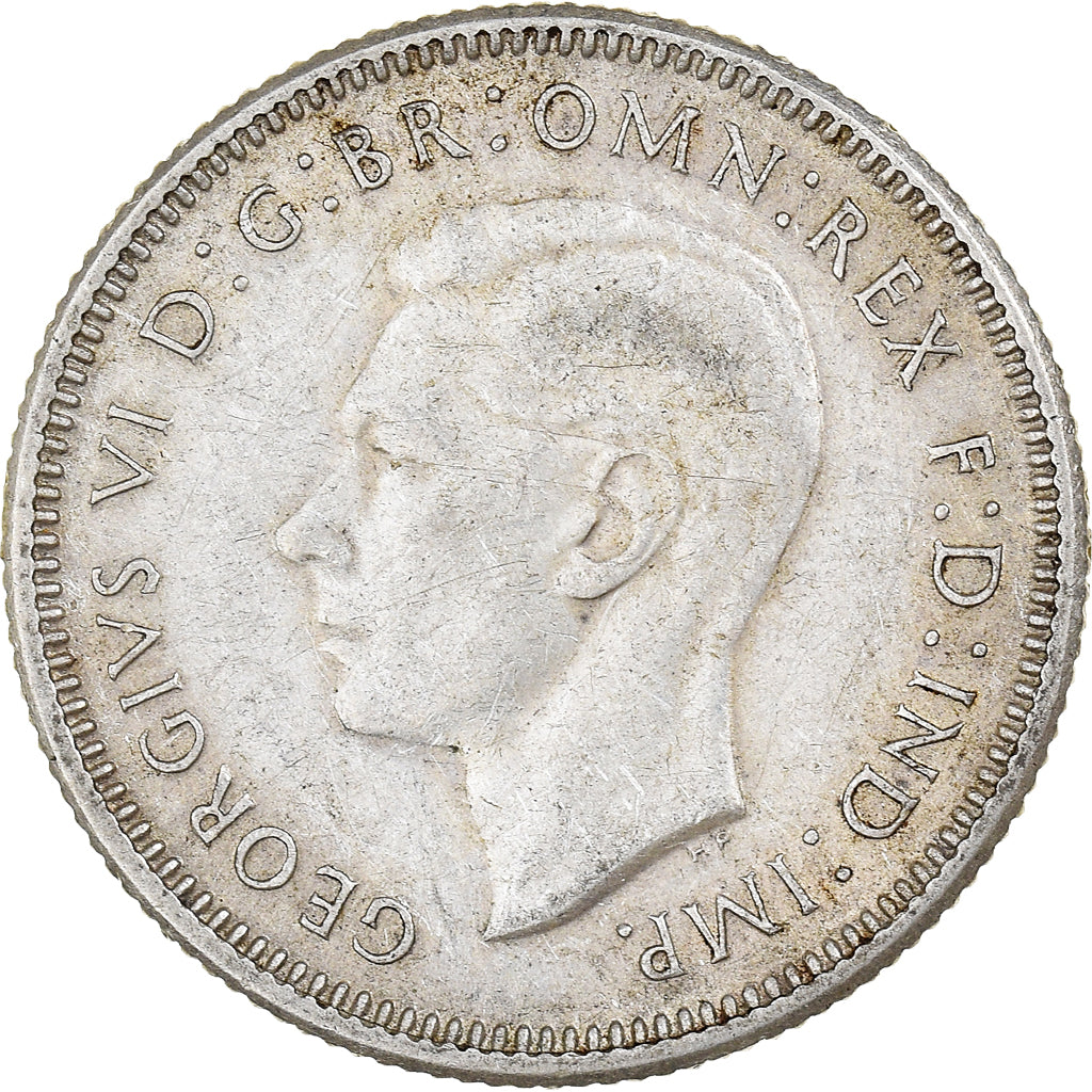 Coin, Australia, George VI, Shilling, 1943, Melbourne, AU(50-53), Silver, KM:39
