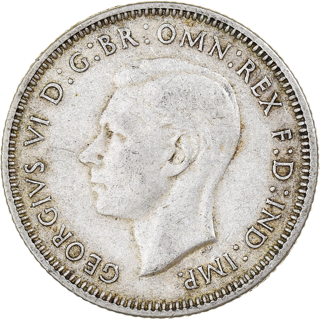Coin, Australia, George VI, Shilling, 1944, San Francisco, EF(40-45), Silver