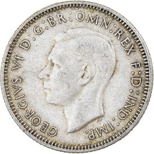 Coin, Australia, George VI, Shilling, 1944, San Francisco, EF(40-45), Silver