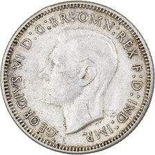 Coin, Australia, George VI, Shilling, 1944, San Francisco, EF(40-45), Silver