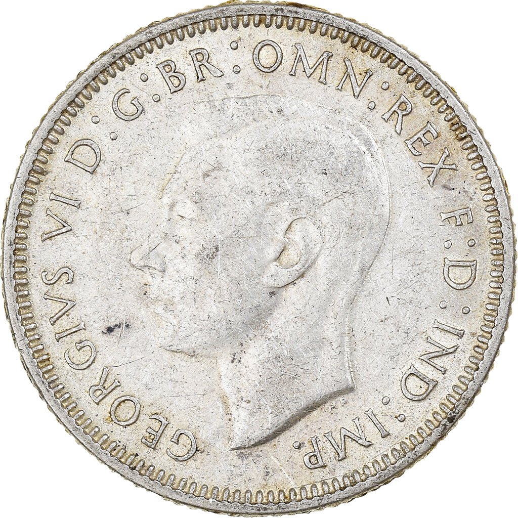 Coin, Australia, George VI, Shilling, 1944, San Francisco, AU(50-53), Silver