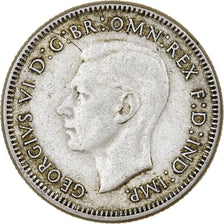 Coin, Australia, George VI, Shilling, 1946, Melbourne, EF(40-45), Silver, KM:39a