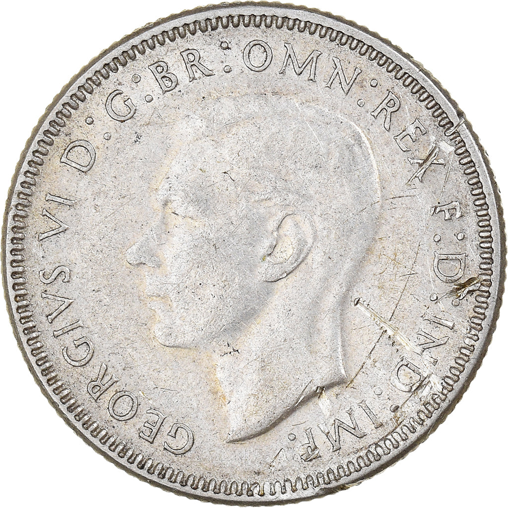 Coin, Australia, George VI, Shilling, 1946, Melbourne, EF(40-45), Silver, KM:39a