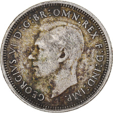 Coin, Australia, George VI, Shilling, 1948, Melbourne, VF(20-25), Silver, KM:39a