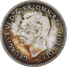 Coin, Australia, George VI, Shilling, 1950, Melbourne, VF(20-25), Silver, KM:46