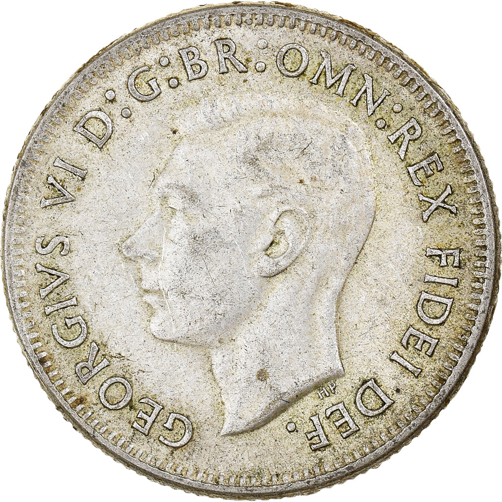 Coin, Australia, George VI, Shilling, 1950, Melbourne, EF(40-45), Silver, KM:46