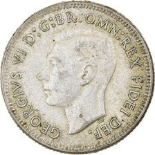 Coin, Australia, George VI, Shilling, 1950, Melbourne, EF(40-45), Silver, KM:46