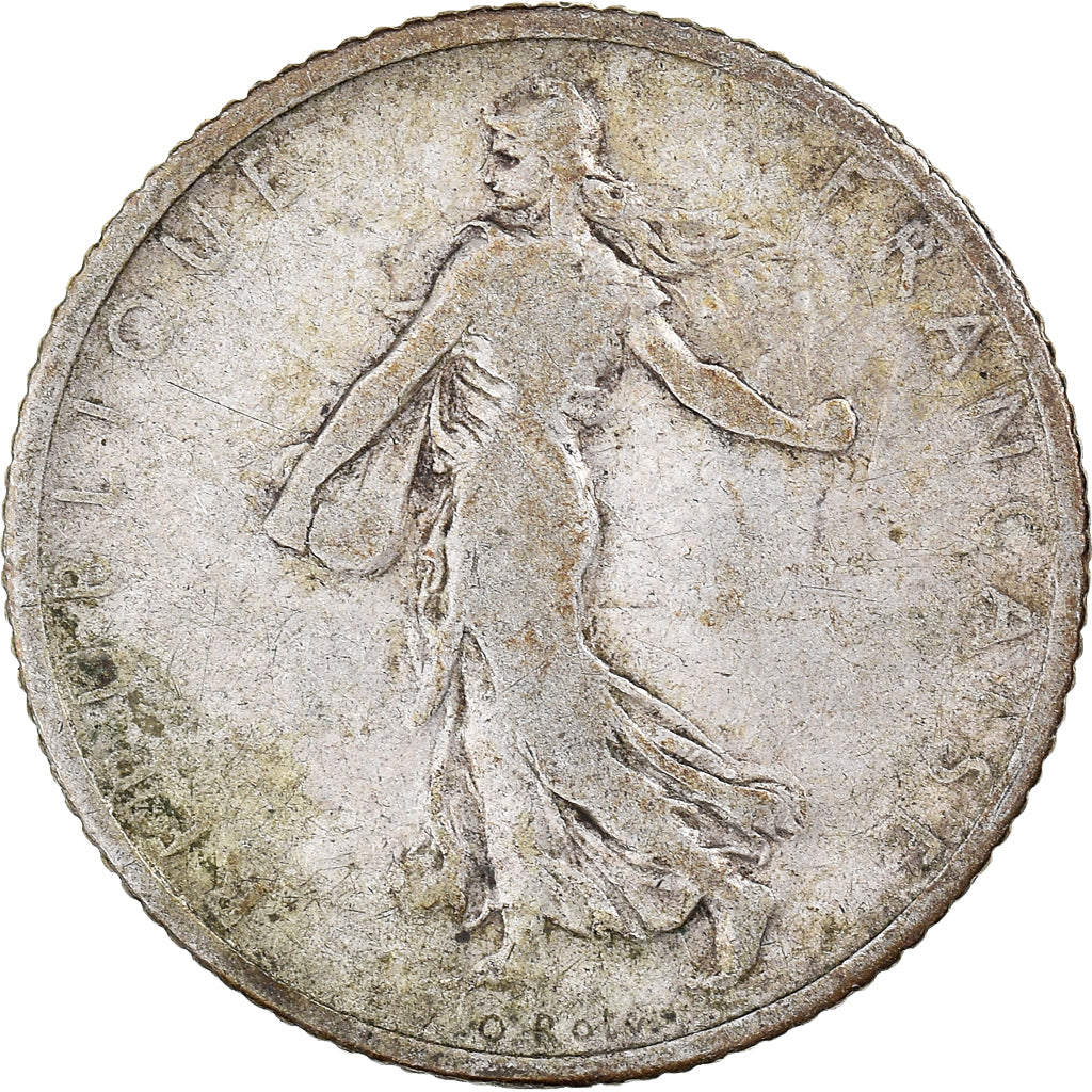 Monnaie, France, Semeuse, Franc, 1903, Paris, B+, Argent, Gadoury:467, KM:844.1