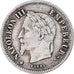 Coin, France, Napoleon III, 20 Centimes, 1867, Strasbourg, EF(40-45), Silver