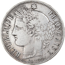 Coin, France, Cérès, 5 Francs, 1870, Bordeaux, VF(30-35), Silver, KM:818.2