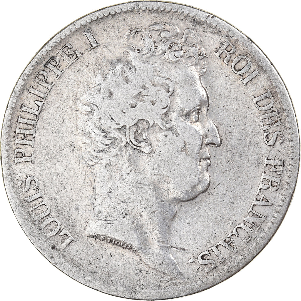 Munten, Frankrijk, Louis-Philippe, 5 Francs, 1831, Toulouse, FR, Zilver