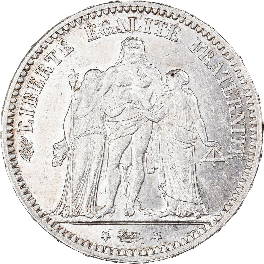 Coin, France, Hercule, 5 Francs, 1873, Paris, AU(55-58), Silver, KM:820.1