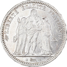 Coin, France, Hercule, 5 Francs, 1873, Paris, AU(55-58), Silver, KM:820.1