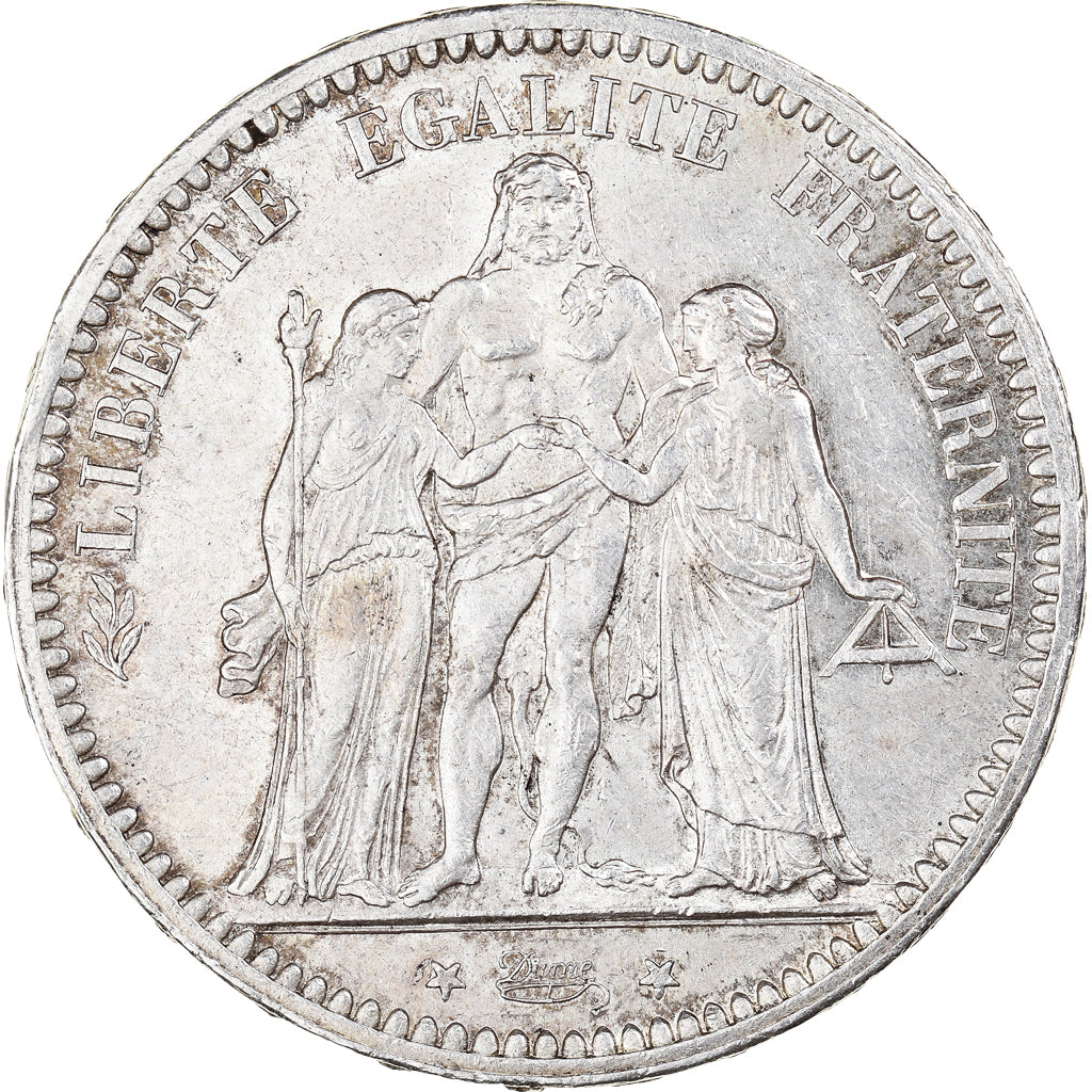 Coin, France, Hercule, 5 Francs, 1873, Paris, AU(55-58), Silver, KM:820.1