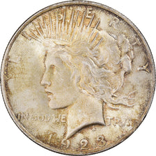 Coin, United States, Peace Dollar, Dollar, 1923, U.S. Mint, Philadelphia
