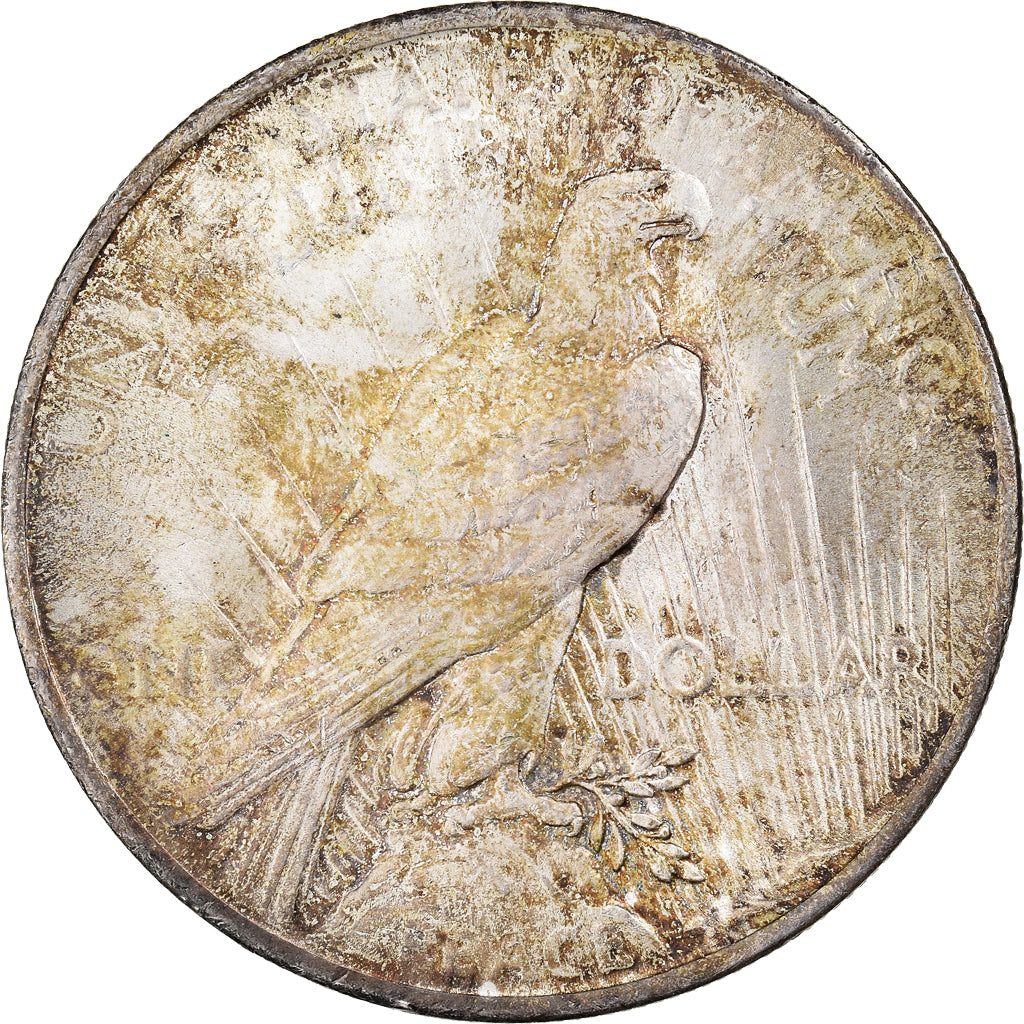 Coin, United States, Peace Dollar, Dollar, 1923, U.S. Mint, Philadelphia
