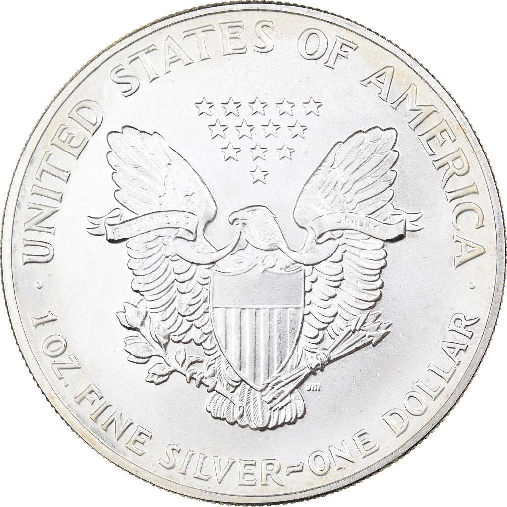 Moneda, Estados Unidos, Silver Eagle, Dollar, 1992, 1 Oz, FDC, Plata