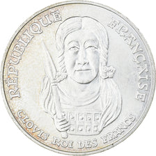 Moneta, Francia, Clovis, 100 Francs, 1996, SPL, Argento, KM:1180, Gadoury:953