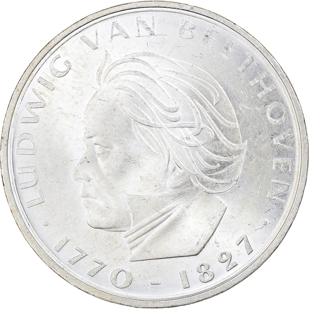 Coin, GERMANY - FEDERAL REPUBLIC, 5 Mark, 1970, Stuttgart, Germany, MS(63)